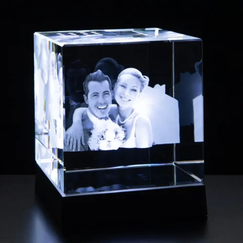 10cm x 10cm Optical Crystal Cube