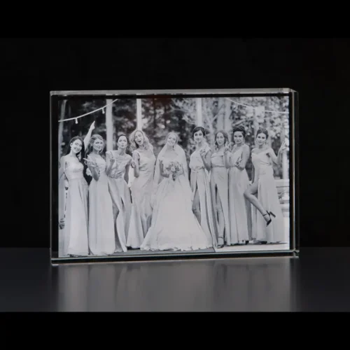10cm x 15cm Optical Crystal Rectangle Award H or V