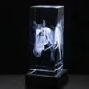 15cm 6cm 6cm Optical Crystal Rectangle H V