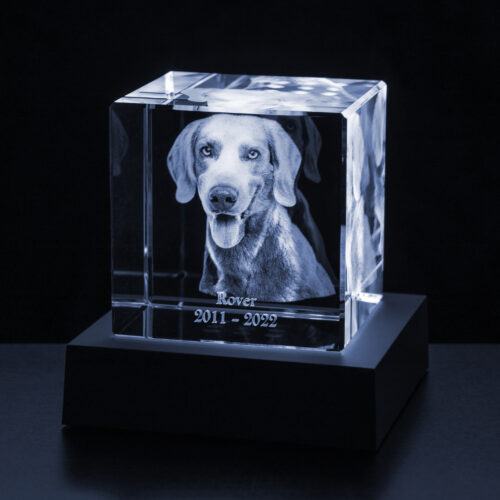 6cm x 6cm Optical Crystal Cube